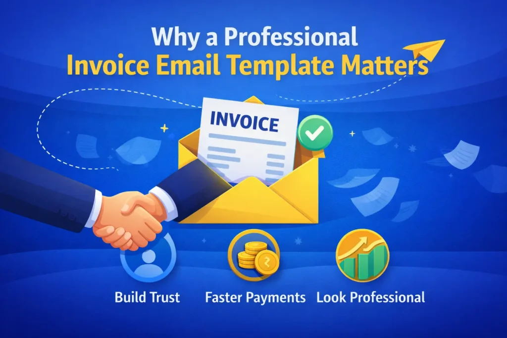 invoice email template