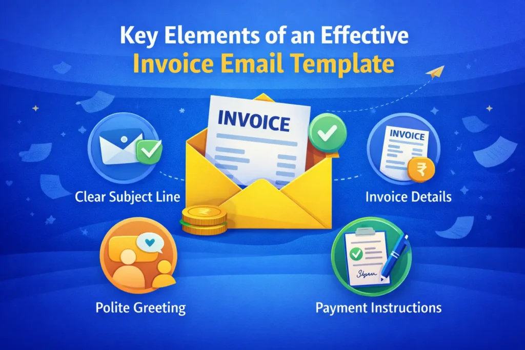 invoice email template