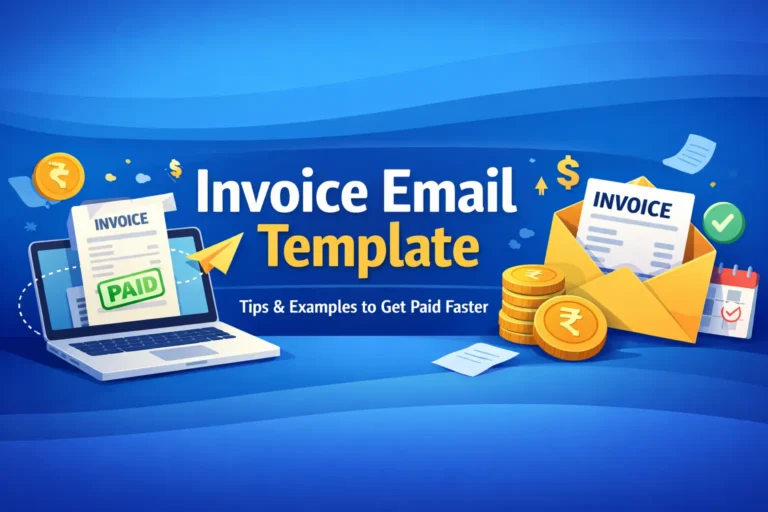invoice email template