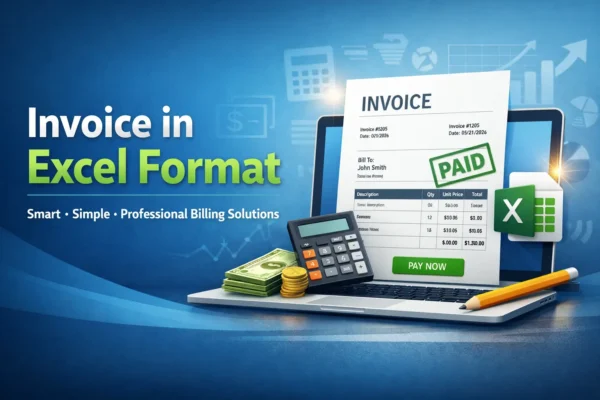 invoice in excel format